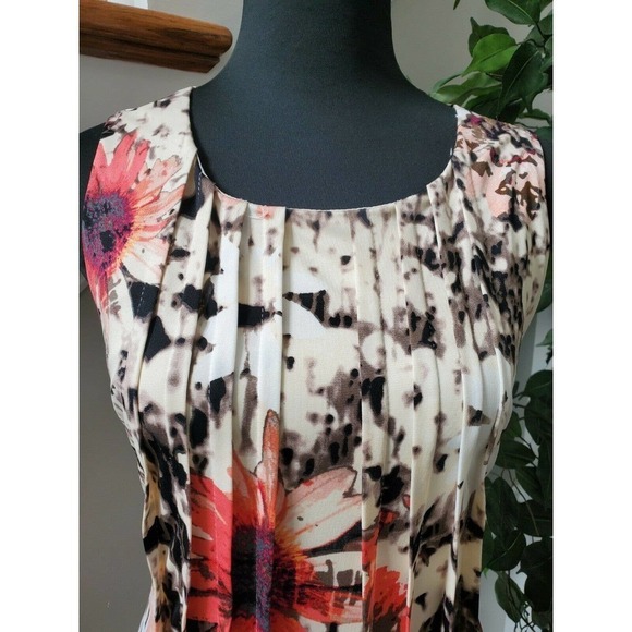 Perceptions Sleeveless Scoop Neck KneeLength Dress - Picture 5 of 13